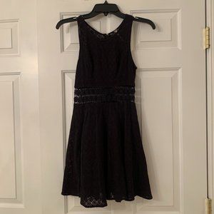 Free People Black Mini Dress
